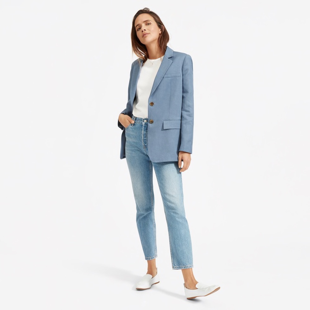 Everlane Cotton Linen Blazer